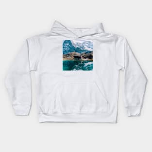 Reflection on Lake Kids Hoodie